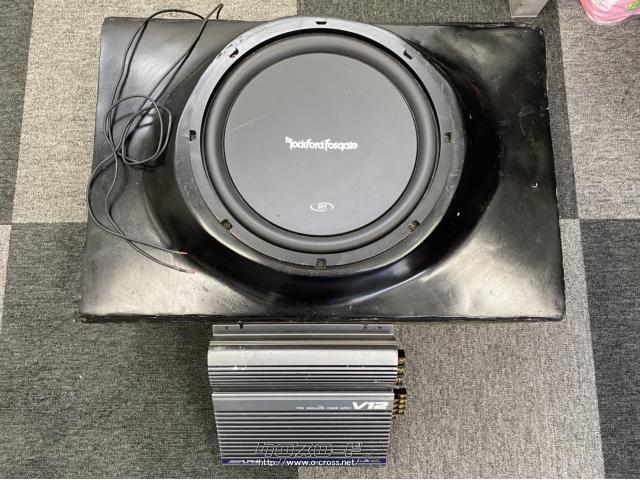 1000ワットアルパインサブウーハーSWR-1241D ウーファー