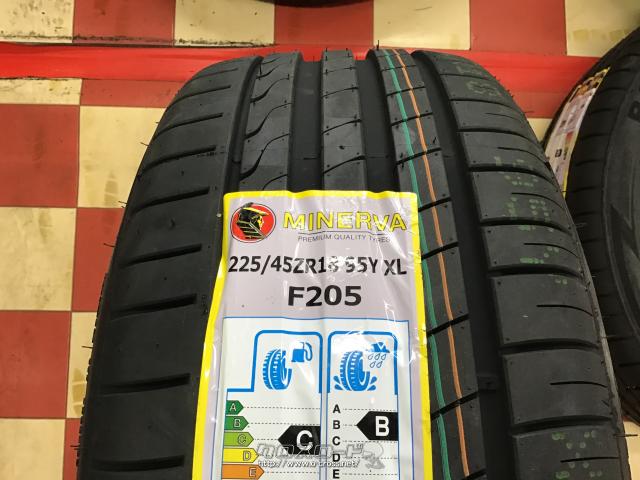 ホイール・タイヤ 18インチヴォルテックメッキホイール4本Set新品タイヤ J69