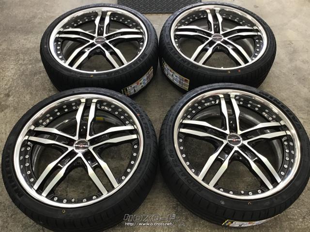 ホイール・タイヤ・【在庫処分特価】19インチ中古シャレンXF-55 4本set  