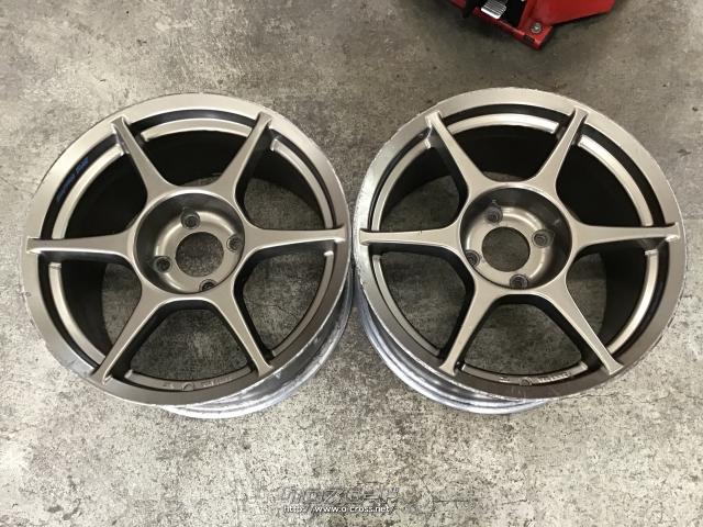 ホイール 17インチ中古P1レーシング2本set J80