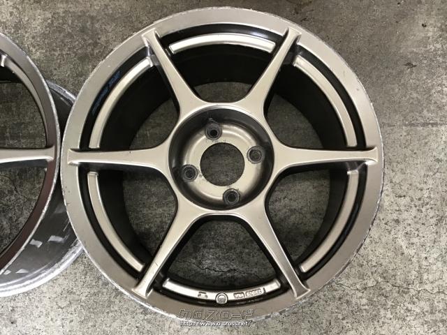 ホイール 17インチ中古P1レーシング2本set J80