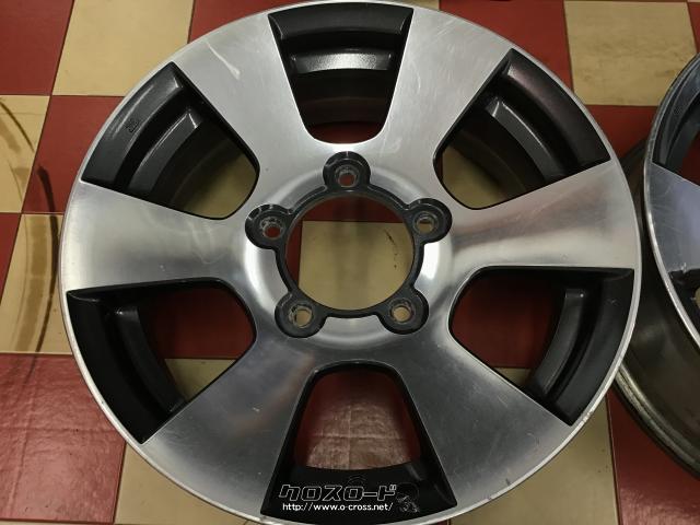 中古アルミ16X5.5　ジムニー純正４本セット 中古アルミ16X5.5 ジムニー純正4本セット 4本SET 会社宛 送料無料