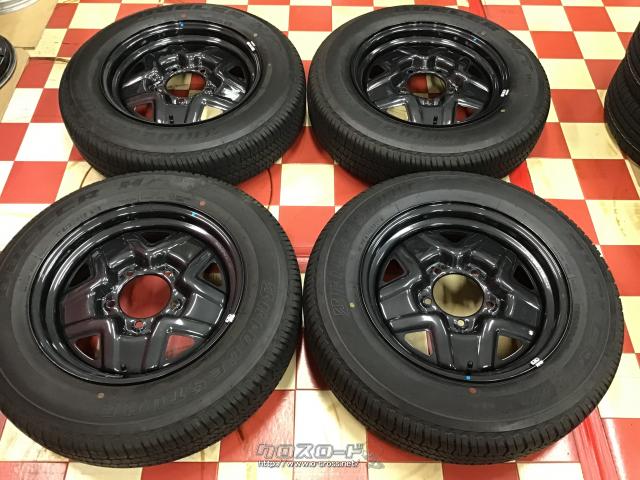 ホイール・タイヤ・16インチ美品ジムニーJB64純正スチール4本set K34  