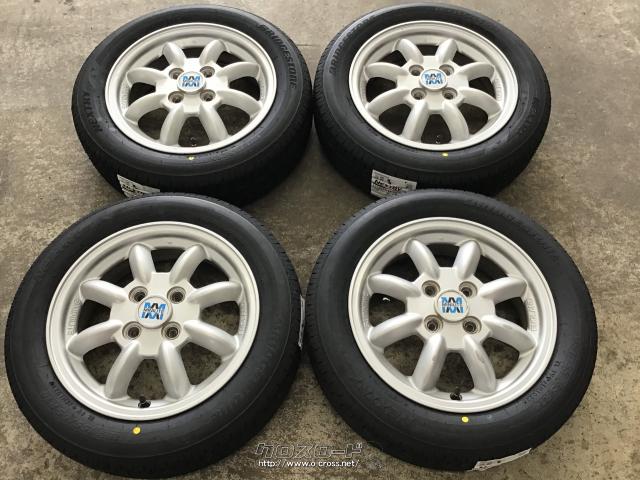 ホイール・タイヤ・14インチミラジーノ純正ミニライト4本SET新品国産  