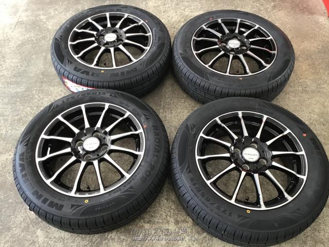 ホイール・タイヤ 15インチ中古ライザーKOTO TYPE2 4本set新品タイヤ J80