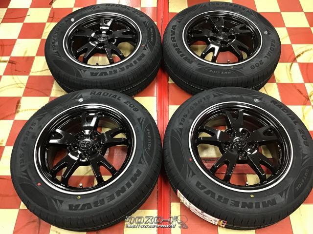 トヨタ 30系 プリウス純正 195/65R15 不確か バリ山夏タイヤ ウィッシュ 