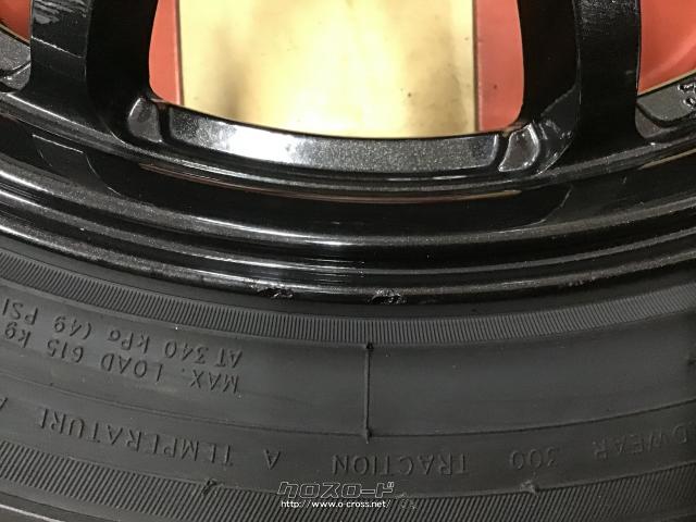 ホイール・タイヤ・17インチ中古GスピードG-04 4本set新品タイヤ