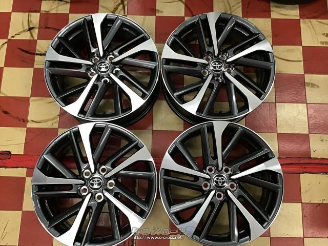 ホイール・18インチ新車外しカローラクロス純正アルミ4本set J33・ご  