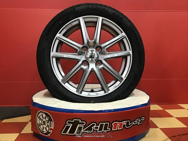 ホイール・タイヤ・15インチ新品ザインSSシルバー4本Set新品タイヤ  