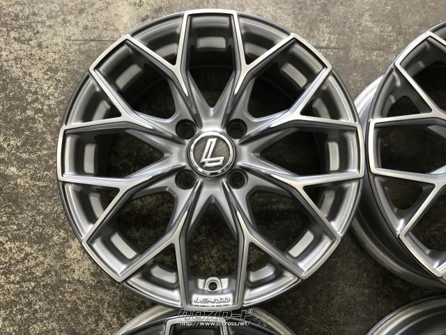 ホイール・15インチ中古中古品レンソSCM4本set J66・ご成約・ホイール