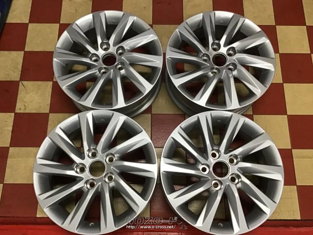 ★☆トヨタ 90 ヴォクシー 17インチ 純正アルミホイール 4本 新車外し 送料込 グレー ノア ☆★インボイス領収書発行可能 人気定番，SALE ☆新車外し ENKEI製 トヨタ 90 ノア Gグレード純正ホイール ヴォクシー
