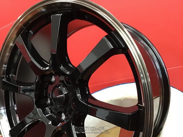 ホイール・18インチ新品GスピードP-08 4本set・7.18万円  