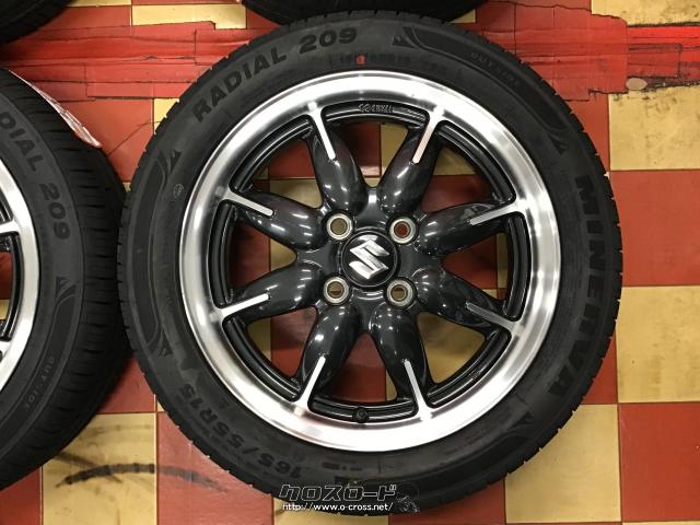 ホイール・タイヤ・15インチアルトRS純正アルミ4本set新品タイヤ K33  