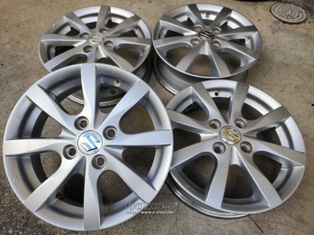 ホイール・14インチスズキMRワゴン純正アルミ4本set K32・ご成約  