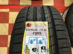 ホイール・タイヤ 18インチヴォルテックメッキホイール4本Set新品タイヤ J69