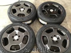 WALD ドゥーシャトレ ホイール 4本セット 18インチ WALD ドゥシャトレ 18in 8J +45 +35 PCD114.3 4本セット