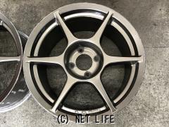 ホイール 17インチ中古P1レーシング2本set J80