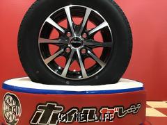 ホイール・タイヤ・12インチ新品ラフィットLE-03ブラポリ4本SET