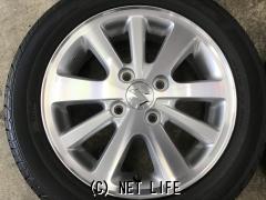 ホイール・タイヤ 14インチ中古DA17エブリィワゴン純正アルミ4本SET中古国産タイヤ K35