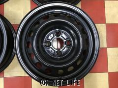 ホイール 14インチ中古トヨタプロボックス純正スチール 4本set J33