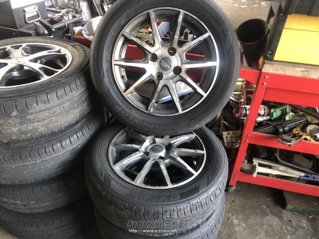 ホイール・タイヤ・14インチタイヤホイル4本セット!・1.6万円・株式  