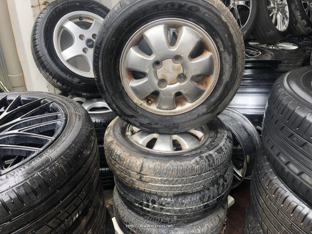ホイール・タイヤ スバルサンバー純正13インチタイヤホイル4本セット!