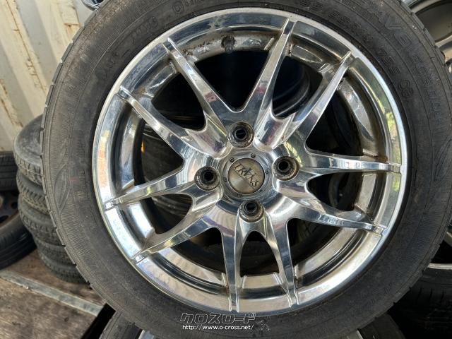 ホイール・タイヤ・14インチタイヤホイル4本セット!・2.5万円・株式  